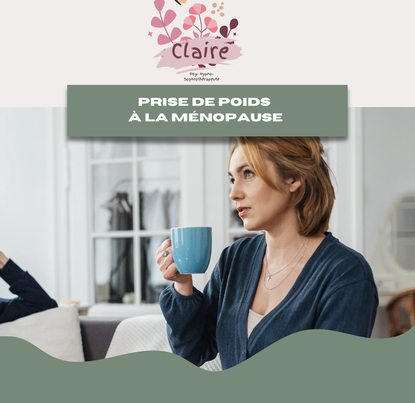 Prise de poids à la ménopause Claire Martin psy