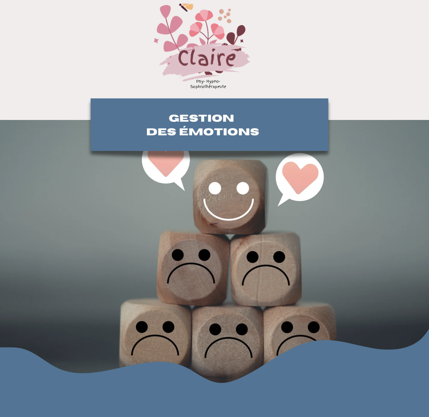 gestions des émotions comprendre pour transformer Claire Martin psy