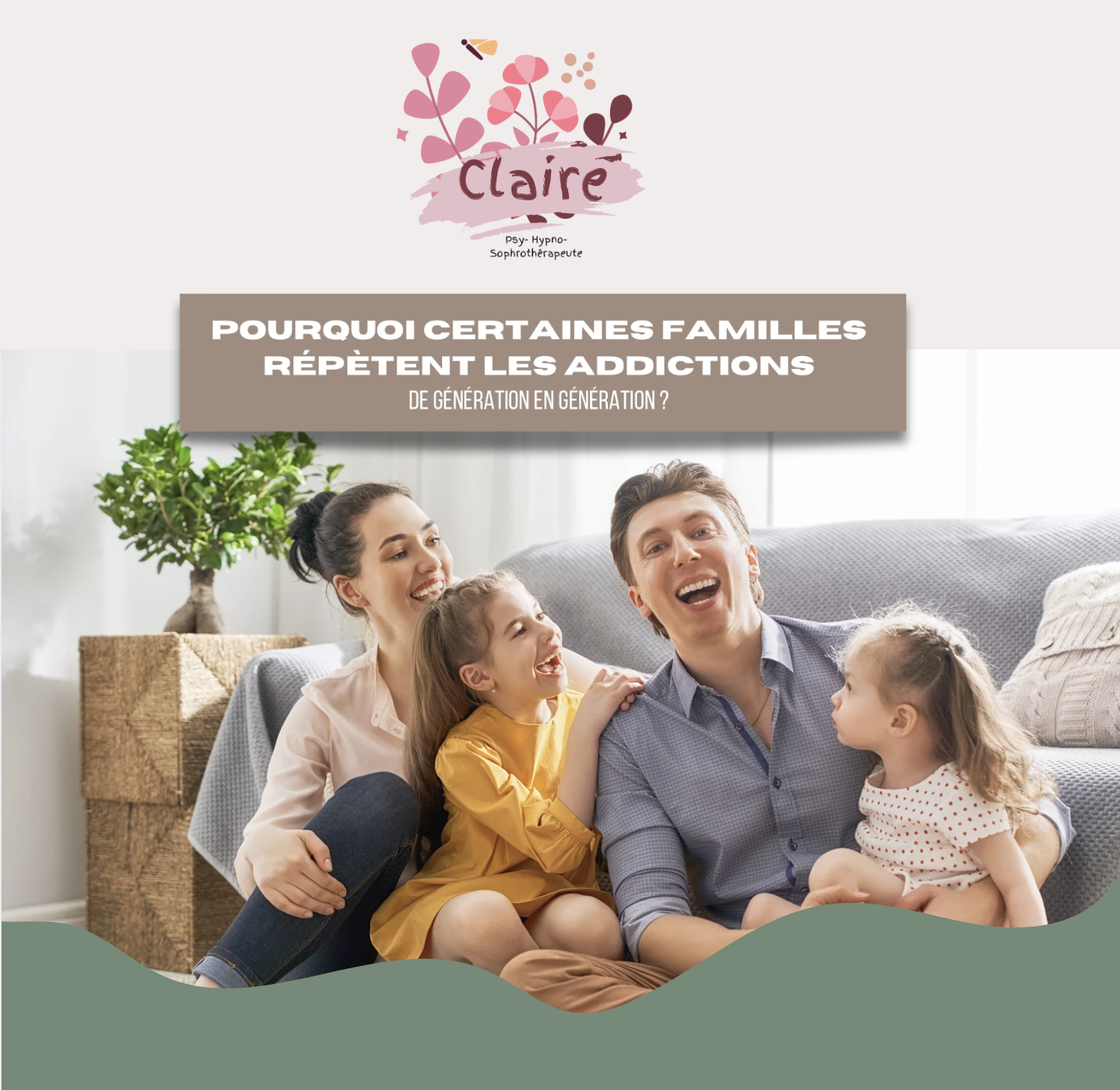 Pourquoi certaines familles répétent les mêmes addictions, psychogénéalogie, transgénérationnel